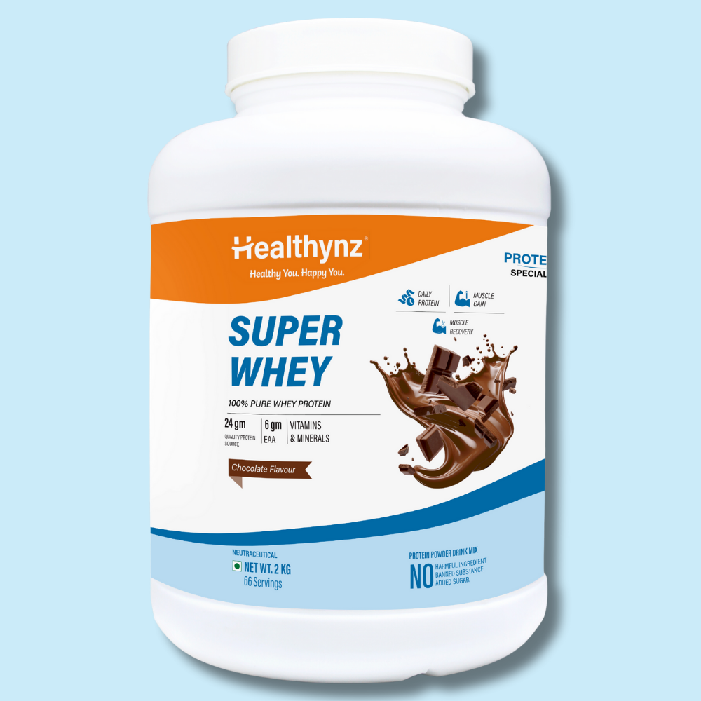 Healthynz Super Whey 2 kg Chocolate flavor