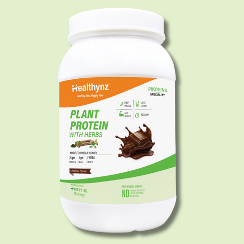 Healthynz Plant Protein With Herbs For Men & Women