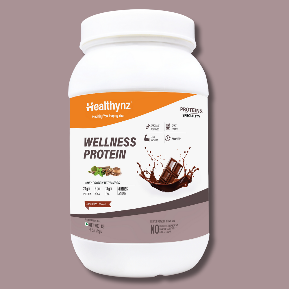 Healthynz Wellness Protein 1 kg Chocolate flavor