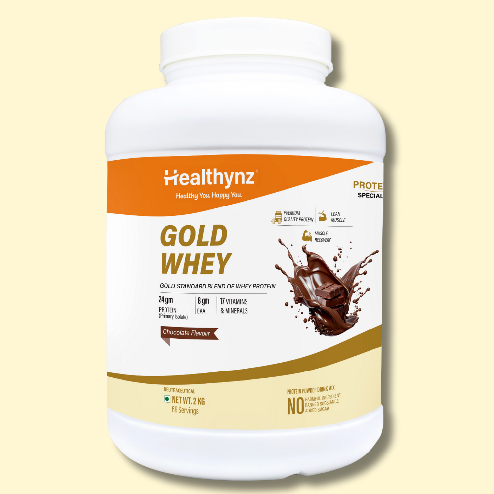 Healthynz Gold Whey Protein Chocolate 2 kg