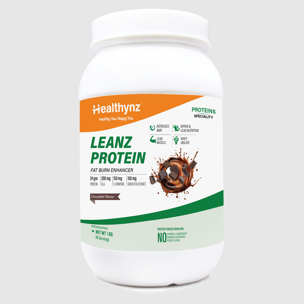 Healthynz leanz protein chocolate flavour 1kg