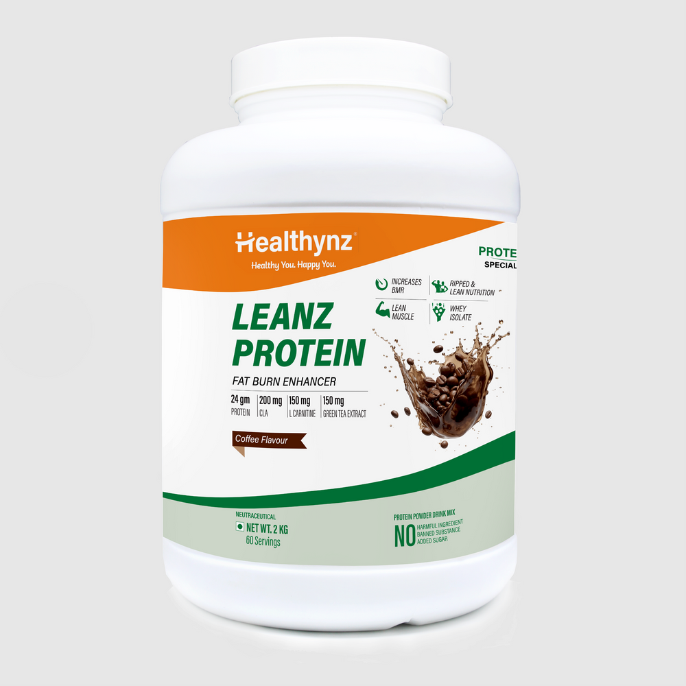 Healthynz leanz protein coffee flavour 2kg